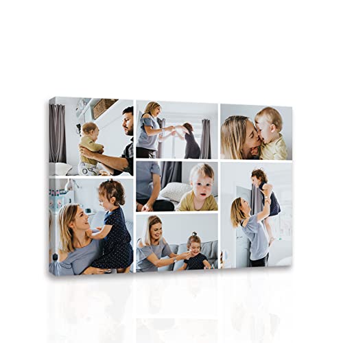 CCWACPP Collage Foto Leinwanddruck Benutzerdefinierte Leinwanddrucke mit Ihren mehreren Fotos Personalisierte Leinwandbilder Wanddekoration 40x60 cm CCWACPP Collage Foto Leinwanddruck Benutzerdefinierte Leinwanddrucke mit Ihren mehreren Fotos Personalisierte Leinwandbilder Wanddekoration 40x60 cm von CCWACPP