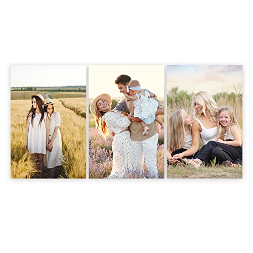 Leinwandbild, 3 Stück, My Friends Family Lovers Wedding Father & Sohn Fotodrucke auf Leinwand, ungerahmt 60 x 90 x 3 von CCWACPP