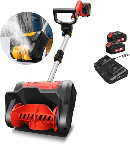 Akku-Schneeschaufel Mit Zusatzhandgriff (red) von CCXBDY