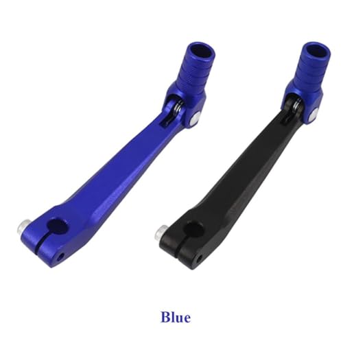 Aluminiumgetränkeschalthebelstange kompatibel mit Motorcycle BSE CRF 110 Apollo TTR 125 Motorrad 50ccm 110cc 250cm Dirt Pit Bike(Blau) von CCXTZC