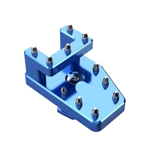 Bremshebel-Pedal-Tipp-Pad kompatibel mit Tenere 700 2019-2024 Modellen und Tenere 700 World Raid 2022 2023 2024 Motorcycles Dual Control System(Blau) von CCXTZC