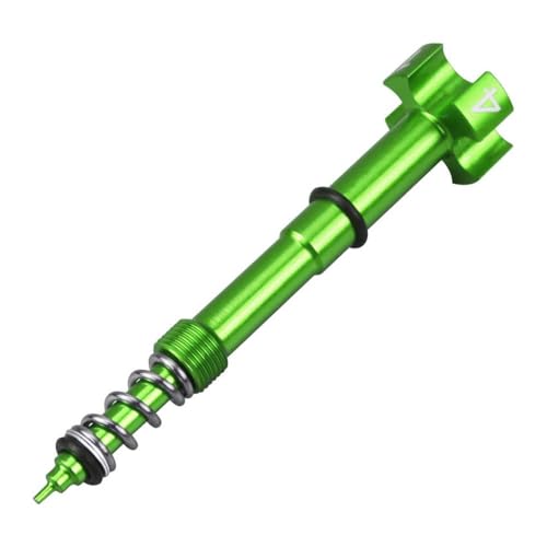 Brennstoffmischungsanmeldeschraube, kompatibel mit KX250F 2004-2010 KX450F 2006-2009 KLX450R 2008-2009 KXF250 KXF450 Motorradkarburetor-Tuning Teil(Grün) von CCXTZC