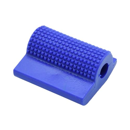 CCXTZC 8 mm universelles Motorradschichtschaltgetriebe Pedalabdeckung Gummi -Schuhschutz Zehengel Pad kompatibel mit den meisten Fahrrädern Teilezubehör(Blau) von CCXTZC