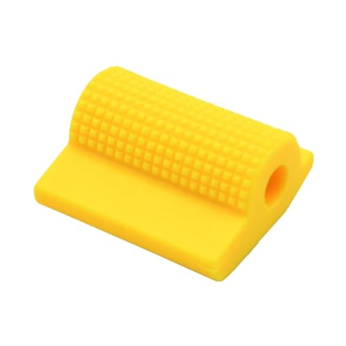 CCXTZC 8 mm universelles Motorradschichtschaltgetriebe Pedalabdeckung Gummi -Schuhschutz Zehengel Pad kompatibel mit den meisten Fahrrädern Teilezubehör(Gelb) von CCXTZC