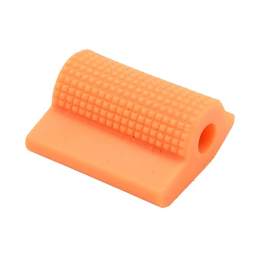 CCXTZC 8 mm universelles Motorradschichtschaltgetriebe Pedalabdeckung Gummi -Schuhschutz Zehengel Pad kompatibel mit den meisten Fahrrädern Teilezubehör(Orange) von CCXTZC