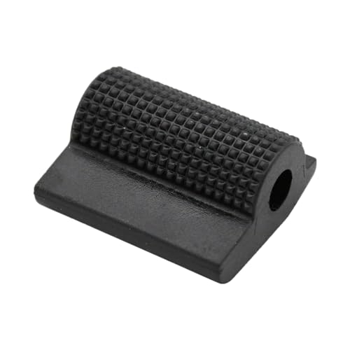 CCXTZC 8 mm universelles Motorradschichtschaltgetriebe Pedalabdeckung Gummi -Schuhschutz Zehengel Pad kompatibel mit den meisten Fahrrädern Teilezubehör(Schwarz) von CCXTZC
