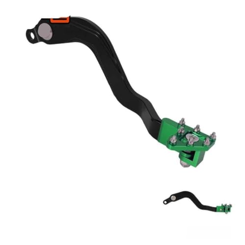 CCXTZC Motorräder Zubehör CNC Bremspedalhebelschieber Schaltpedal Heckfuß KLX230 KLX 230 DIRT PIT BIKE MOTO MOTO(black) von CCXTZC