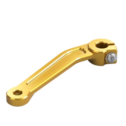 CCXTZC Universal Inner Shift Shifter Arm kompatibel mit Road King Electra Ultra Limited Tri Motorcycle Models kompatibel(Gold) von CCXTZC
