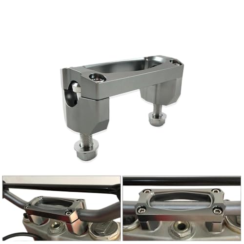 CNC -Aluminium -Motorrad -Lenkerklemmen mit integrierter Seal 22 -mm -Montagehalterung, die mit CR125R CRF250X CRF450L CRF -Modellen kompatibel ist(22-106) von CCXTZC