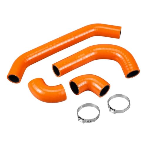 EXC 300 EXC 250 XCW 300 XCW 250 2024 SX 250 SX 300 XC 250 XC300 Motorradkühlerschlauchklemmen Kit kompatibel mit verschiedenen Dirt Bike -Modellen(Orange) von CCXTZC