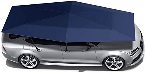 Auto-Sonnenschutz, Carports, Autozelt, halbautomatisch, tragbar, zusammenklappbar, Schutzdach für Autos mit Sonnenschutz, UV-Schutz von CCYENG