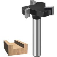 1/4 Schaft cnc Spoilboard Schaftfräser Oberflächenfräser, Wolframkarbid-Fräser für die Holzbearbeitung - Ccykxa von CCYKXA