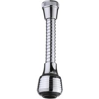 1 flexibler Strahlbelüfter aus Messing Duschbelüfter aus schwarzem Chrom Küchenhahn-Luftsprudler Küchenarmatur - Ccykxa 1 flexibler Strahlbelüfter aus Messing Duschbelüfter aus schwarzem Chrom Küchenhahn-Luftsprudler Küchenarmatur - Ccykxa von CCYKXA