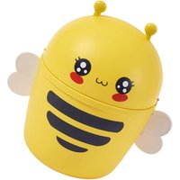 Ccykxa - 1 stück Mini-Bienen-Mülleimer, Schreibtisch-Abfalleimer, kleiner Schreibtisch-Mülleimer, Auto-Eiseneimer, Kawaii-Mülleimer, Mini-Mülleimer von CCYKXA