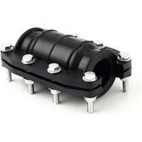 1 stücke Rohrreparaturschelle, 25 mm Durchmesser Auspuffrohrschelle Reparaturschelle für 24-26 mm Kunststoff- und Metallrohre - Ccykxa von CCYKXA