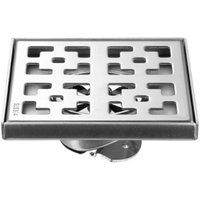 10 x 10 cm) begehbarer Duschsiphon, Garten-Bodenablauf, 304 Edelstahl, großer Bodenablauf für den Außenbereich - Ccykxa von CCYKXA