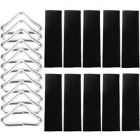 10er-Pack Trampolinfeder, Trampolinzubehör, Trampolin-Dreiecksschnalle - Ccykxa von CCYKXA