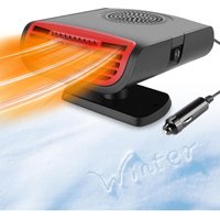 Ccykxa - 12-V-Autoheizung, tragbare Auto-Heizlüfter, 2-in-1-tragbare Heizkühlung, Heizgebläse, Windschutzscheiben-Entfroster, 360 ° drehbar, von CCYKXA