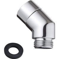 Ccykxa - 135° Duschkopfadapter, Brauseschlauchadapter, Schwenkteil, Winkelstück für Handbrause, Schwenkkopfadapter, Brauseschlauchadapter, mit Ccykxa - 135° Duschkopfadapter, Brauseschlauchadapter, Schwenkteil, Winkelstück für Handbrause, Schwenkkopfadapter, Brauseschlauchadapter, mit von CCYKXA