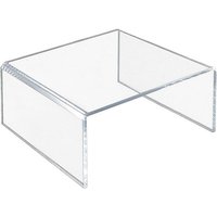 15 × 5 × 5 cm) Transparenter Acryl-Displayhalter, klares Acryl, Schmuck-Displayständer, Vitrine - Ccykxa von CCYKXA