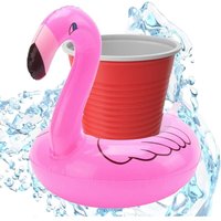 1PCS Inflatable Flamingo Drink Holder Pool Float Cocktail Holder Beer Holder Can Holder Beer Cup Holder - Ccykxa von CCYKXA