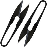 2 Stück Mini-Bonsai-Scheren, Gartenscheren, U-förmige Stickgarn-Nähscherenzange, kleine Nähscheren, Nähzubehör, zur Pflege Ihrer Bonsai, Pflanzen, von CCYKXA