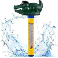 Ccykxa - 2 Stück leicht ablesbares schwimmendes Poolthermometer – Schwimmbadthermometer – Wassertemperaturthermometer für Pools und Spas, von CCYKXA