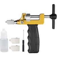 2-in-1-Glasfliesenschneider mit Ölloch, Handwerkzeug zum Schneiden von Glas, Spiegel, Keramikfliesen, glasierten Fliesen (Typ a) - Ccykxa von CCYKXA