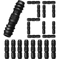 Ccykxa - 20 Stück Tropfschlauch-Rohrverbinder für 16 mm Gartenschlauchanschluss, Bewässerungssystem, Stachelschlauch, Bewässerungsarmaturen-Set, von CCYKXA
