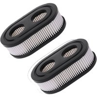 2er-Pack, schwarz, passend für Bailitong Rasenmäher-Luftfilter 798452 593260, Rasenmäherfilter 5432 5432K - Ccykxa von CCYKXA