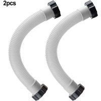 2er-Pack 38 mm Ersatzschlauch für Schwimmbadfilterpumpe, Filterpumpen-Verbindungsschlauchzubehör für Intex - Ccykxa 2er-Pack 38 mm Ersatzschlauch für Schwimmbadfilterpumpe, Filterpumpen-Verbindungsschlauchzubehör für Intex - Ccykxa von CCYKXA