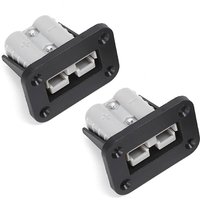 2er-Pack 50-A-Ladebatterieanschluss, Unterputzhalterung, Wohnmobil-Bootszubehör, 50-A-Batteriekabelanschluss - Ccykxa 2er-Pack 50-A-Ladebatterieanschluss, Unterputzhalterung, Wohnmobil-Bootszubehör, 50-A-Batteriekabelanschluss - Ccykxa von CCYKXA