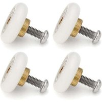 4 Stück Ersatzrollen für Duschschiebetüren, Durchmesser 23 mm - Ccykxa 4 Stück Ersatzrollen für Duschschiebetüren, Durchmesser 23 mm - Ccykxa von CCYKXA
