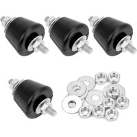 4 Stück Silent Block Klimaanlagen-Schwingungsdämpfer, Gummi-Klimaanlagenfüße für die reversible Wandhalterung der Klimaanlage - Ccykxa von CCYKXA