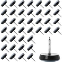 40 Stück Stuhlgleiter, 19 mm, Teflon, Möbelgleiter, rund, zum Aufnageln, Stuhlgleiter, schützen Fliesen, Holzböden, Stühle, Tische und Betten - Ccykxa 40 Stück Stuhlgleiter, 19 mm, Teflon, Möbelgleiter, rund, zum Aufnageln, Stuhlgleiter, schützen Fliesen, Holzböden, Stühle, Tische und Betten - Ccykxa von CCYKXA