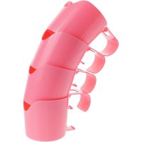 4Pcs Pool Cup Holder Pool Side Cup Holder Pool Cup Holder Pool Cup Holder Above Ground Pool Cup Holder Reusable Pink Plastic - Ccykxa von CCYKXA