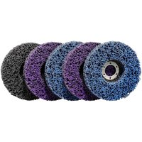 5 CSD-Reinigungsscheiben 125 mm für Nylon-Winkelschleifer zum Entfernen von Rost, Schweißnähten, Entfernen von Farbe, Rost und Oxidation - Ccykxa 5 CSD-Reinigungsscheiben 125 mm für Nylon-Winkelschleifer zum Entfernen von Rost, Schweißnähten, Entfernen von Farbe, Rost und Oxidation - Ccykxa von CCYKXA
