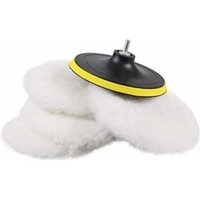5 Stück 180 mm Wolle Polierschwamm Scheibenpolieren Polierpads für Poliermaschine Poliermaschine - Ccykxa 5 Stück 180 mm Wolle Polierschwamm Scheibenpolieren Polierpads für Poliermaschine Poliermaschine - Ccykxa von CCYKXA