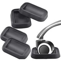 5 Stück rutschfeste Möbelrollen-Pads, Gummi-Stuhlrollen-Cups, Rollenpads für rechteckige Stühle, Möbelrollen-Pads für Klavier, Bürostuhl - Ccykxa 5 Stück rutschfeste Möbelrollen-Pads, Gummi-Stuhlrollen-Cups, Rollenpads für rechteckige Stühle, Möbelrollen-Pads für Klavier, Bürostuhl - Ccykxa von CCYKXA