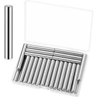 50 Stück Regalstützen für Schränke, zylindrische Regalstützstifte, Regalstifte, Edelstahlstifte für Schränke, Regale, Schränke, Möbel - Ccykxa von CCYKXA