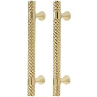 6 Stück Gold Möbelgriff, Küchengriffe Lochabstand 128 mm, Schubladengriff aus Zinklegierung, Gold Türgriff, Schlafzimmer Kleiderschrank Griff für von CCYKXA