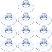 CCYKXA 10 Stück Saugnapf, Glastisch-Saugnapf, Mini-Saugnapf, transparente Saugnäpfe, kleine Saugnäpfe, für verschiedene glatte Oberflächen, Glas, CCYKXA 10 Stück Saugnapf, Glastisch-Saugnapf, Mini-Saugnapf, transparente Saugnäpfe, kleine Saugnäpfe, für verschiedene glatte Oberflächen, Glas, von CCYKXA