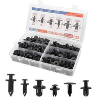 CCYKXA 190-teiliges Auto-Stoßstangen-Montageset, Auto-Befestigungsclip-Set, Fahrzeug-Halteclips, Kunststoffnieten für Autos, passend für die meisten CCYKXA 190-teiliges Auto-Stoßstangen-Montageset, Auto-Befestigungsclip-Set, Fahrzeug-Halteclips, Kunststoffnieten für Autos, passend für die meisten von CCYKXA