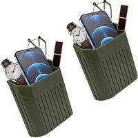 CCYKXA 2 Stück Handy-Aufbewahrungsbox Selbstklebende Armaturenbretthalterung, Auto-Befestigungszubehör von CCYKXA