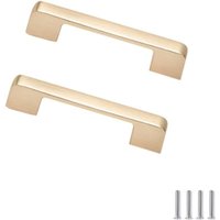 CCYKXA 2 Stück Möbelgriff, Küchengriff, Türgriff, Kommode, Kleiderschrank, Schrank, Schubladengriffe, Türknöpfe, 96 mm von CCYKXA