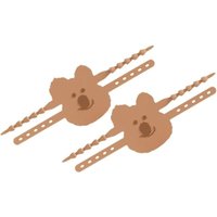 CCYKXA 2 Stück Türstopper-Riegelabdeckung, Einklemmschutz für Türschließer, geräuschlos, einfach zu verwenden und dekorativ CCYKXA 2 Stück Türstopper-Riegelabdeckung, Einklemmschutz für Türschließer, geräuschlos, einfach zu verwenden und dekorativ von CCYKXA