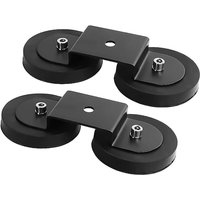 CCYKXA 2-teilige LED-Lichtleisten-Montagehalterung mit Magnetfuß, leistungsstarker Saugnapfhalterung, geeignet für die Scheinwerfer-Dachlichtleiste von CCYKXA