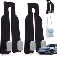CCYKXA 2er-Pack Auto-Kopfstützenhaken – Doppelhaken für die Rückseite des Sitzes – Organizer-Zubehör – für Handtaschen und Taschen von CCYKXA