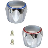 CCYKXA 2er-Pack Chrom-Waschtisch-Wasserhahnkopf, Ersatz für Waschbecken, Badewanne, Spüle, Küche CCYKXA 2er-Pack Chrom-Waschtisch-Wasserhahnkopf, Ersatz für Waschbecken, Badewanne, Spüle, Küche von CCYKXA