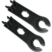 2er-Pack MC4-Demontagewerkzeug – Entriegelungswerkzeug – praktischer Solarschlüssel für PV-Stecker - Ccykxa 2er-Pack MC4-Demontagewerkzeug – Entriegelungswerkzeug – praktischer Solarschlüssel für PV-Stecker - Ccykxa von CCYKXA